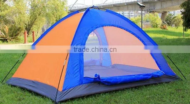 double layer outdoor camping tent for 2 persons