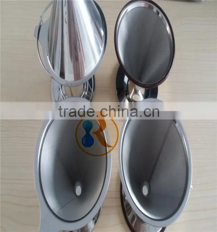 pour over coffee dripper, coffee dripper stainless steel