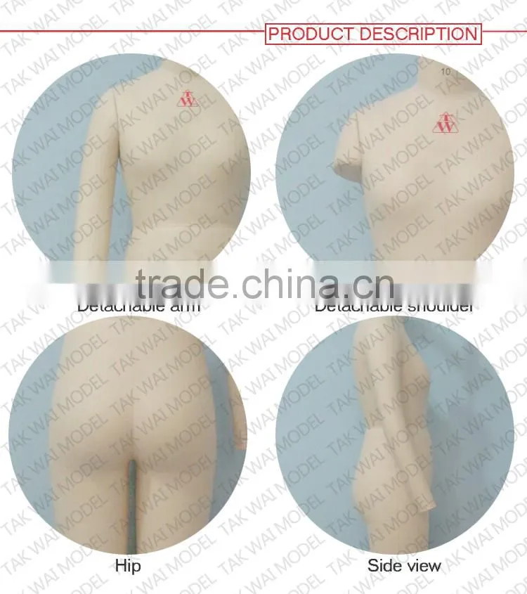 Lady germany standard fiberglass sewing fashion manikins for sale