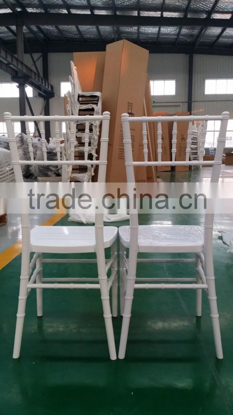 plastic clear/ whiteTiffany Chair/chiavari chair for wediing