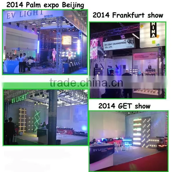Best Selling! EV Light EV 1072 72pcs 10w RGBW Quad LED wash light wall light city color led