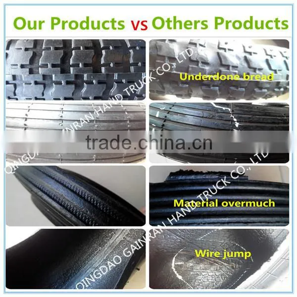 Cheap Inflatable Pneumatic 400-8 Air Rubber Wheel for Wheelbarrow