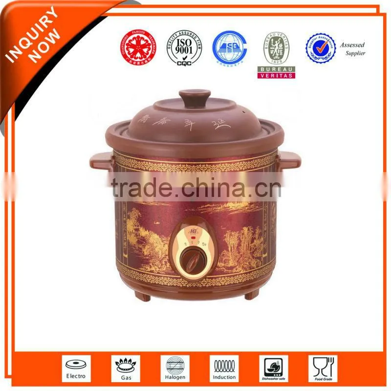 purple clay electric stewpot for your health maintenance
