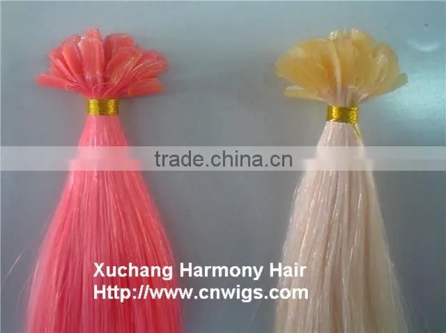 BEST popular blonde nail tip curly hair extensions
