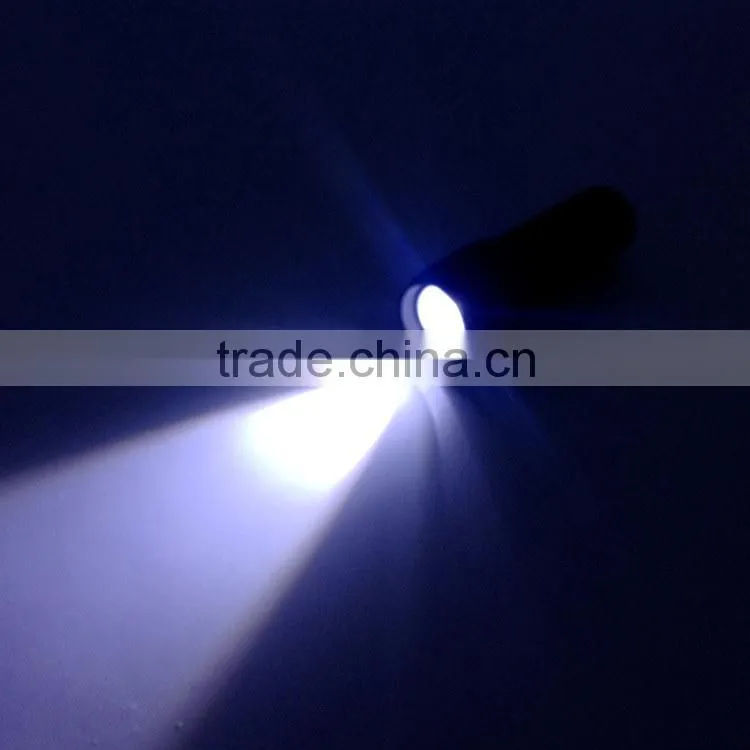 1W powerful led with AAA batteries Zoom flashlight
