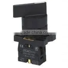 GB2-EJ33 CNGAD black 2-position long lever locked switch push button