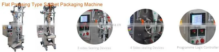 2015 Unique sealing technology automatic sachet packaging machine