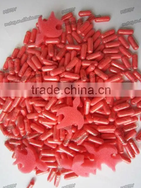A variety of colors Factory supplier Growing dinosaur capsule Christmas joke funny toys 12pcs/blister card 0.7*2.3cm