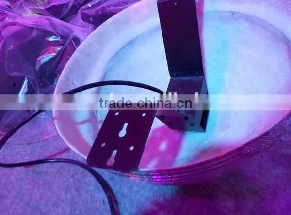 12'' 30cm stainless steel half round ball clear hollow plastic half sphere marror ball