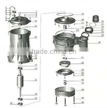 SPA clean water Diving pump,Submersible water pump