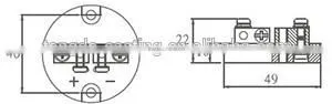Connection terminal block N-2P-B