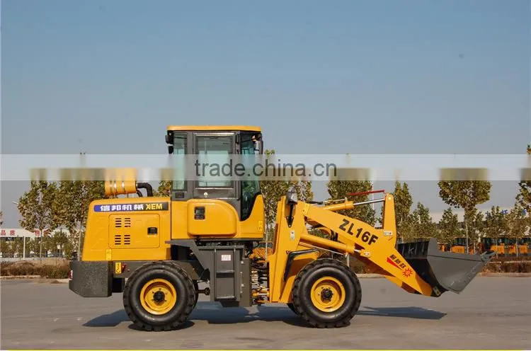 Chinese Manufacturer 1.6t Tractor with Loader for Sale, Mini Loader for Sale