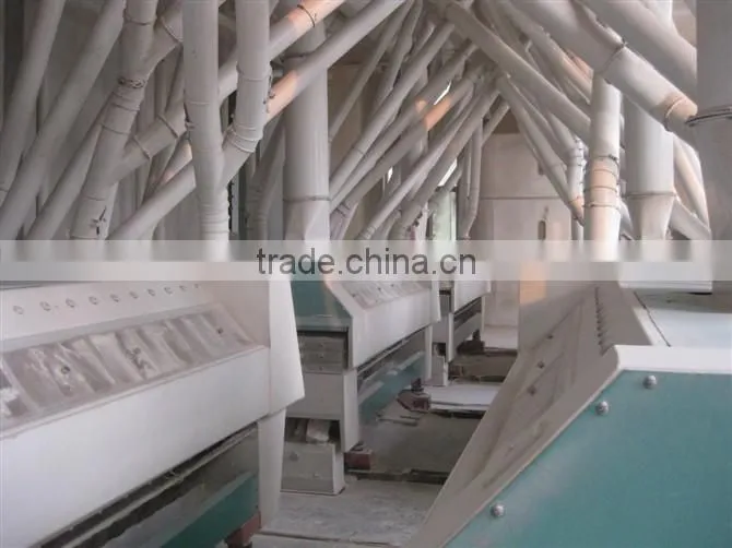 80 ton per day flour milling and packing machines, flour mill