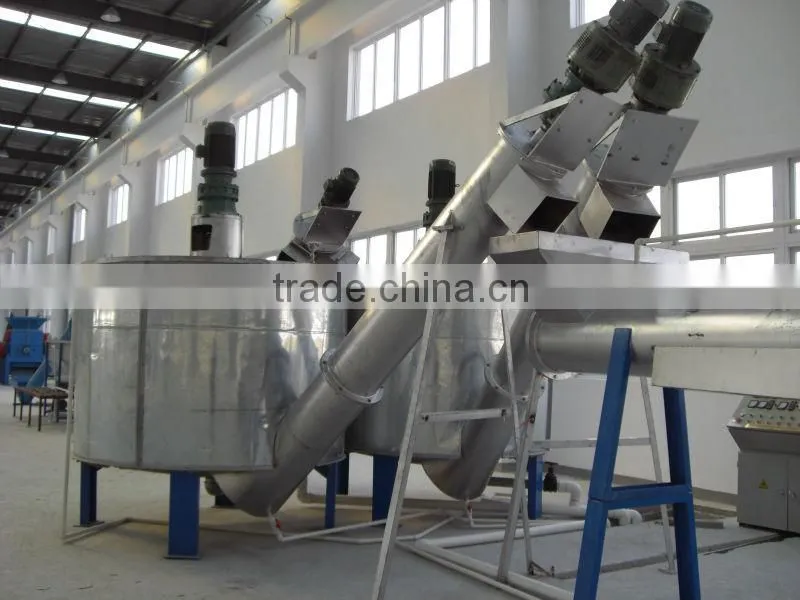 pet bottle crushing washing line