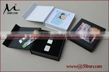 Empty USB flash Drive Business Credit Card Storage Packaging Gift Box