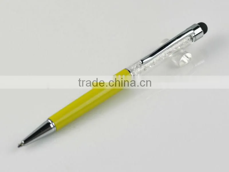 Popular crystal touch pen with logo TC-TS011