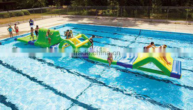 Indoor swimming Pool Water obstacle course races for kids