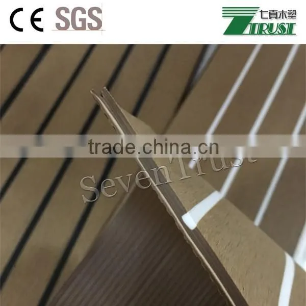 Synthetic pvc teak flooring, used for boat