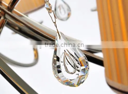 Good Quality K9 Crystal Chandelier Living Room Chandelier,Dining Room Chandelier light with 18 lights with lamp shade