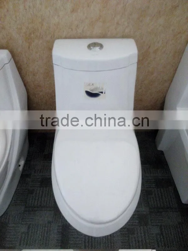Popular in indian sanitary ware washdown one piece bathroom wc toilet