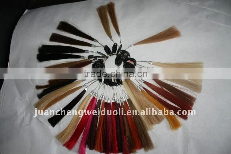 hot sale colorful remy human hair color ring