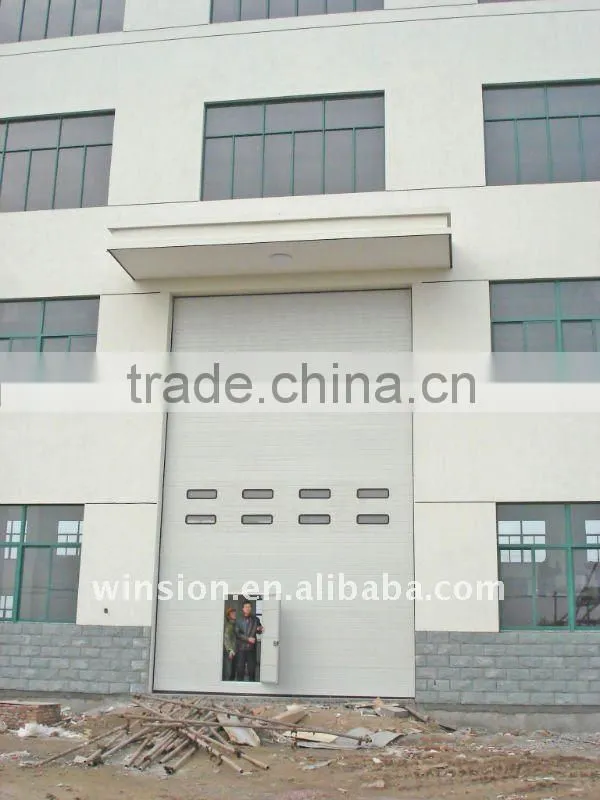 Made in china industrial sectional door