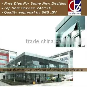 Greehouse aluminum profile
