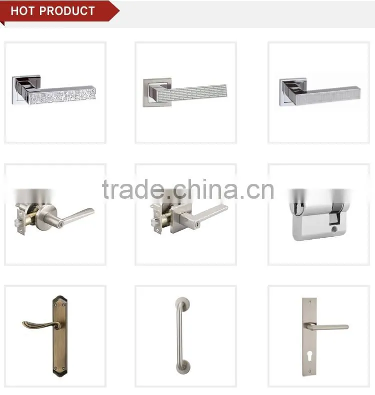 Door lock in guangzhou new style handle lock plate door lock