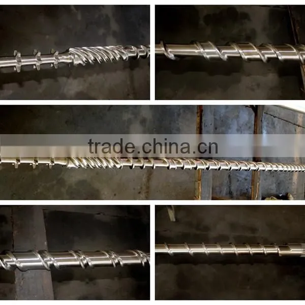 High capacity PE pipe Single Screw Barrel for PE pipe extruder