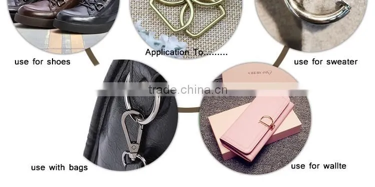 Good quality metal bag accessories for bags