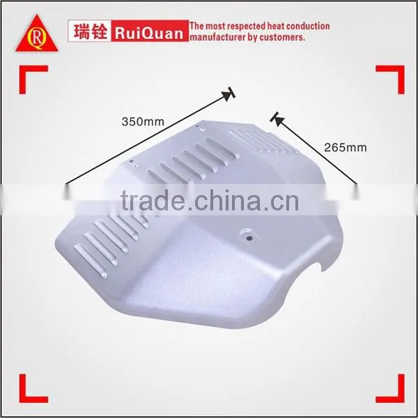 Aluminum Profile,large with silver anodized surface industry profile Heatsink