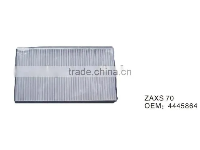 low price excavator parts 4445864 ZAXIS70 cabin air filter