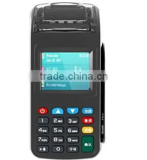 Handheld POS PDA with Built-in Thermal Printer IC Card Reader 1D 2D Barcode Scanner GPRS Wifi Bluetooth