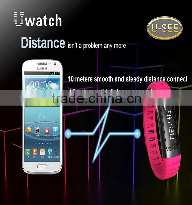 Bluetooth u9 smartwatch U See U Watch Wrist watch men & women watch For iPhone Samsung HTC Huawei Xiaomi Smartphone