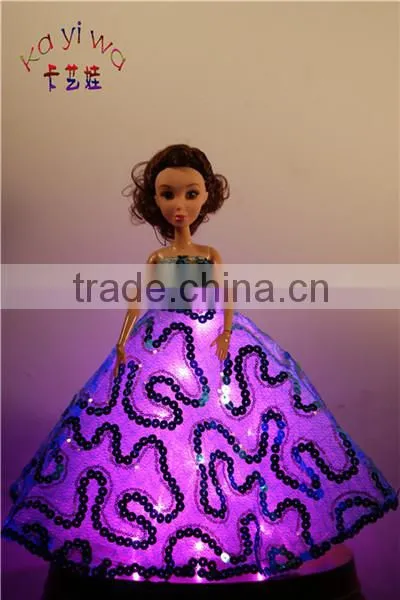 Lights LED Dance Costumes / Light Up Ballet Dancing Dress for Event