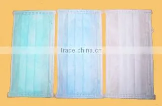 automatically operating mask body making equipment