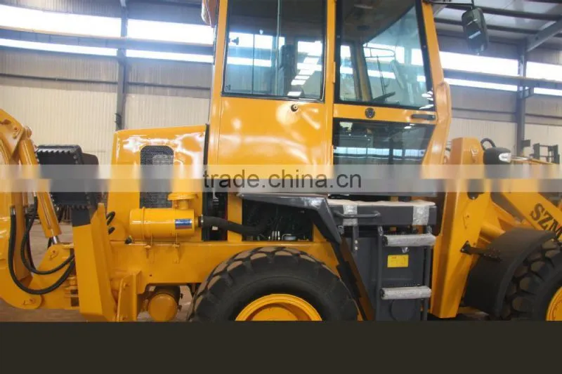 SZM Small Backhoe Mini tractor loader