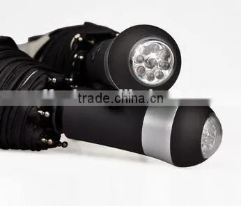 Camellia LED light umbrella double umbrella