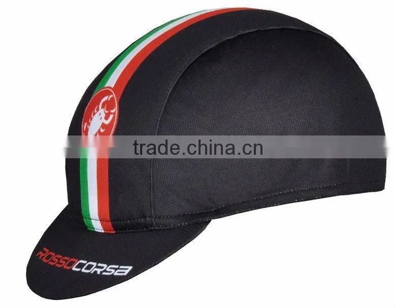 New products 2014 Cotton Sweat absorber cycling caps and hats