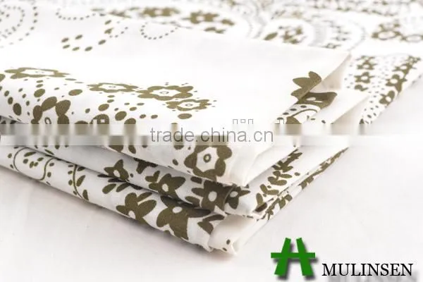 Shaoxing Textile printed 45S tc shirt fabric
