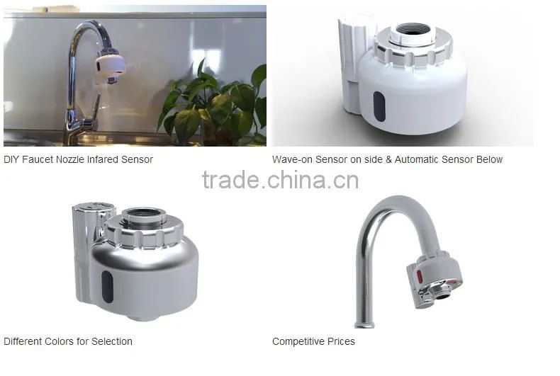 sensor touchless faucet 6V 3V electric faucet adapt