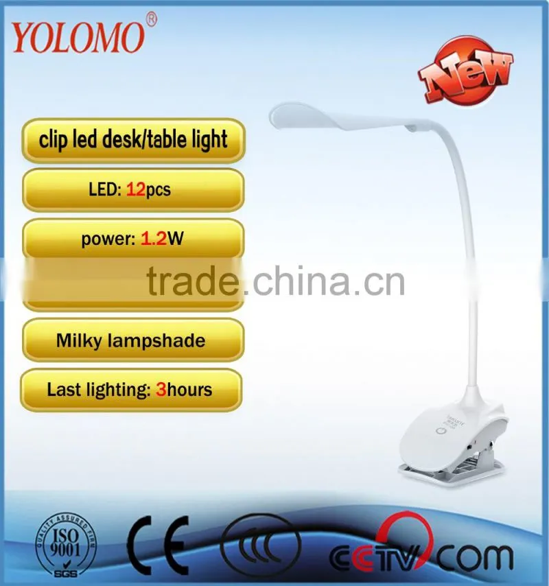 YOLOMO new led clip rechargeable bed light