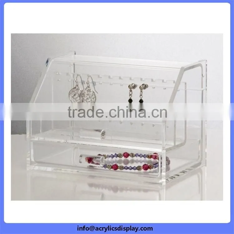 Wholesale Cheap Best Selling acrylic window jewelry displays