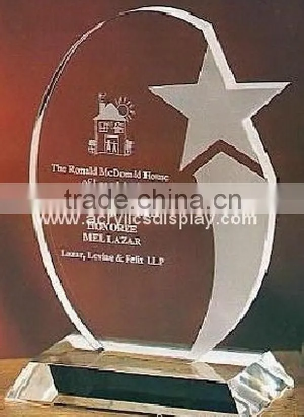 Special unique acrylic trophy blanks