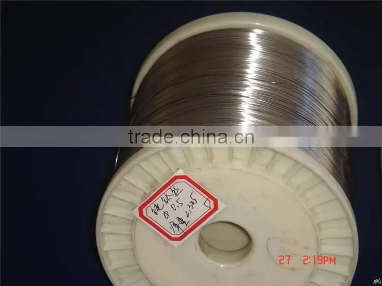 0.8-6.0mm diameter pickling polish surface titanium alloy wire for jewelry