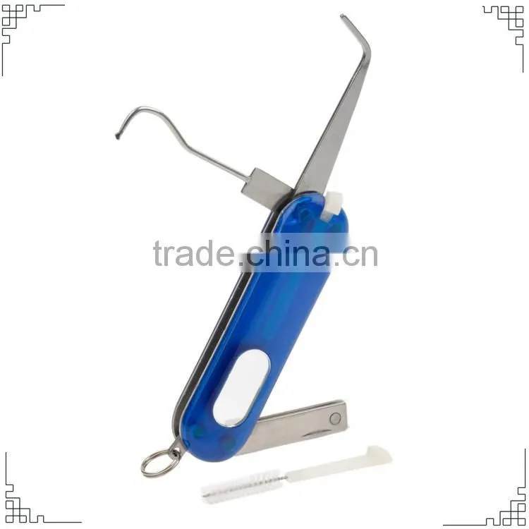 6 function foldable travelling dental pick