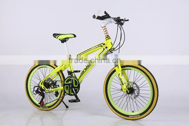 20-inch mountain bike 21 speed dual disc high-carbon steel mountain bike
