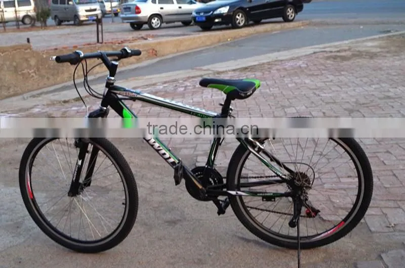 26-inch V brake mountain bike 21 speed high-carbon steel road bike