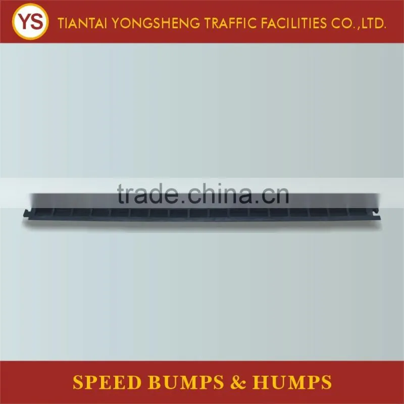 Indoor Use Plastic Black Hose Protectors with One Channel