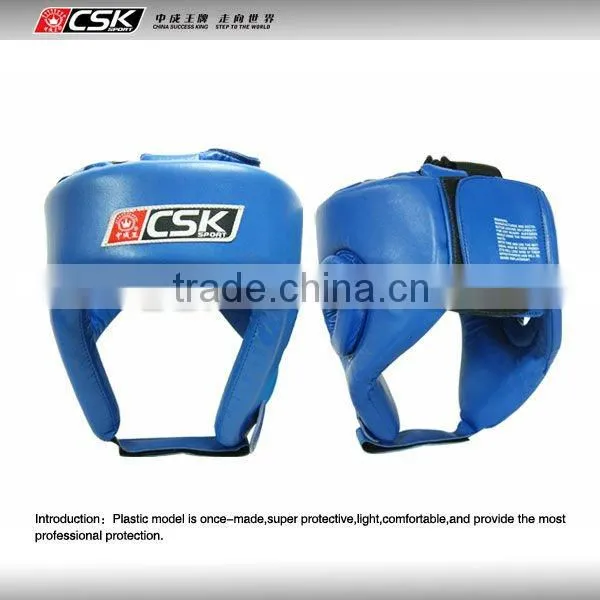 2012 HOT SELL Leather boxing head guard (GX9403)